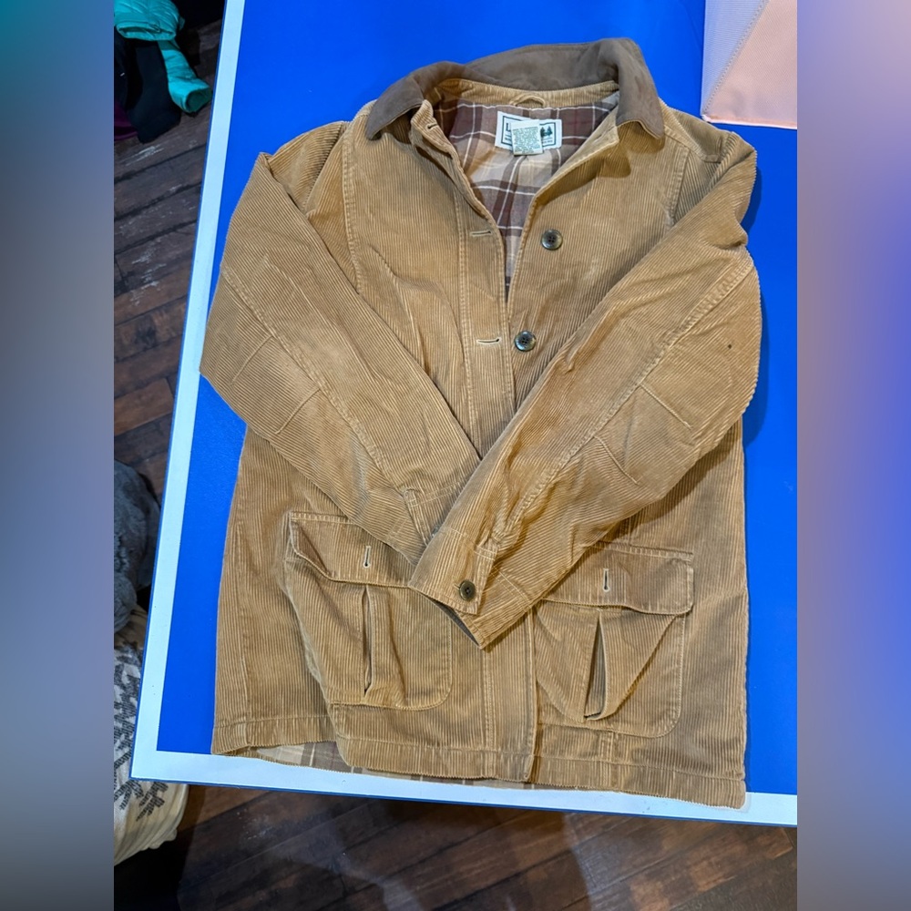 Women’s Tan Corduroy Barn Jacket